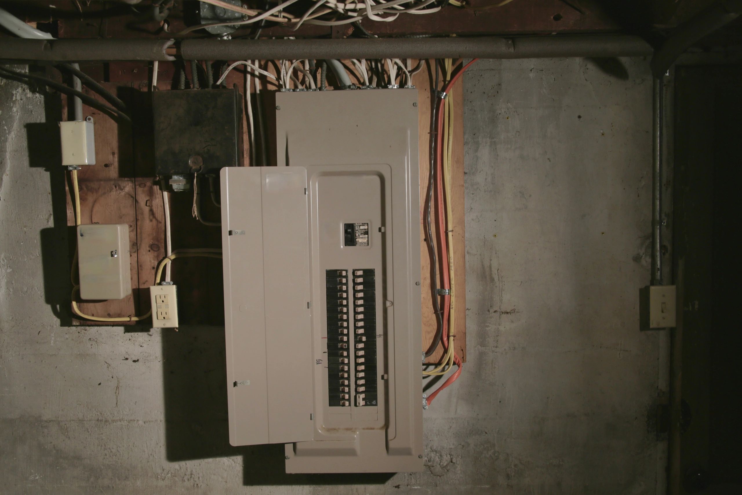 Residential electrical panel ready for service